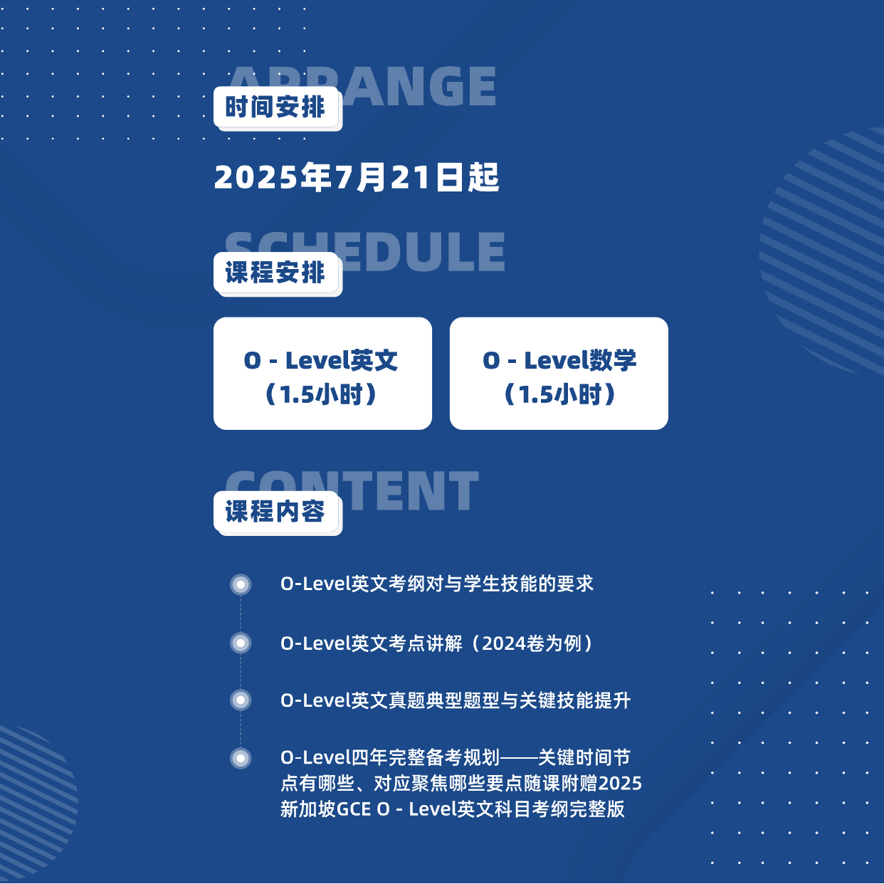 O-Level英文制胜课程