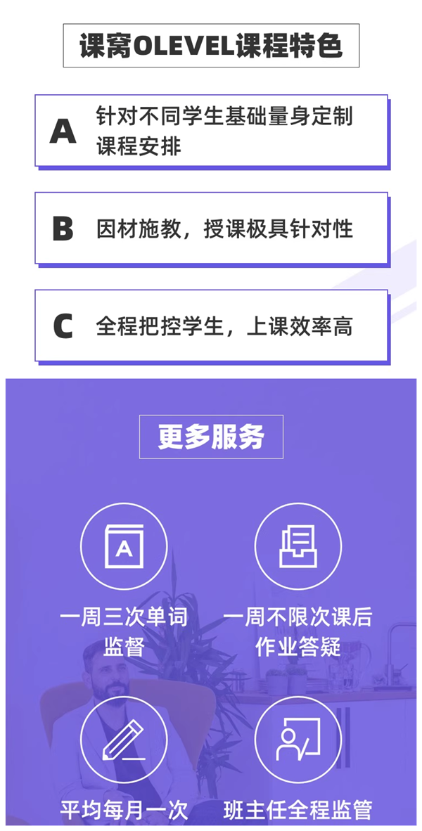 O-Level面授一对一课程